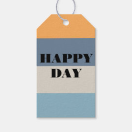 Lycklig Dag Presentetikett
