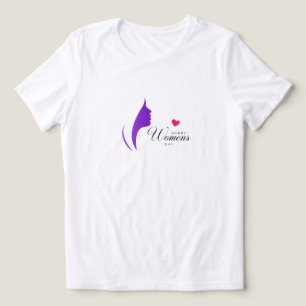 Lycklig Dag T-Shirt - Skadefullt och positivt kvin