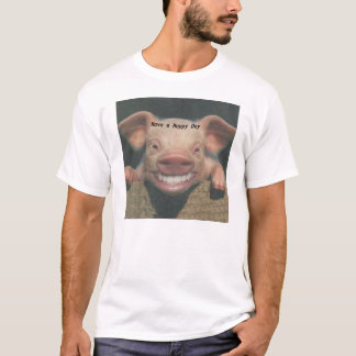 lycklig dag tee shirt