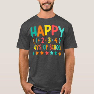 Lycklig-dagar i skolan t shirt