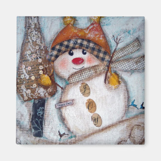 Lycklig dagar magnet