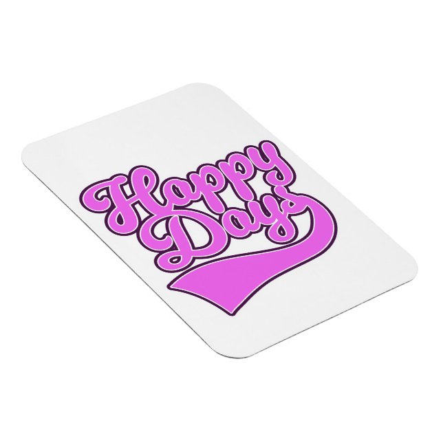 Lycklig dagar magnet (Högersidan)