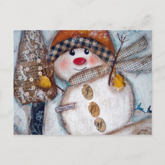 Lycklig dagar vykort