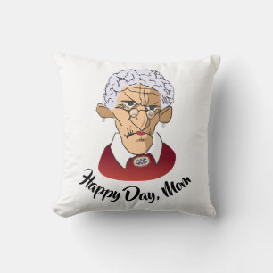 Lycklig-dagen, Mamma Mor-dagen Humor Kudde