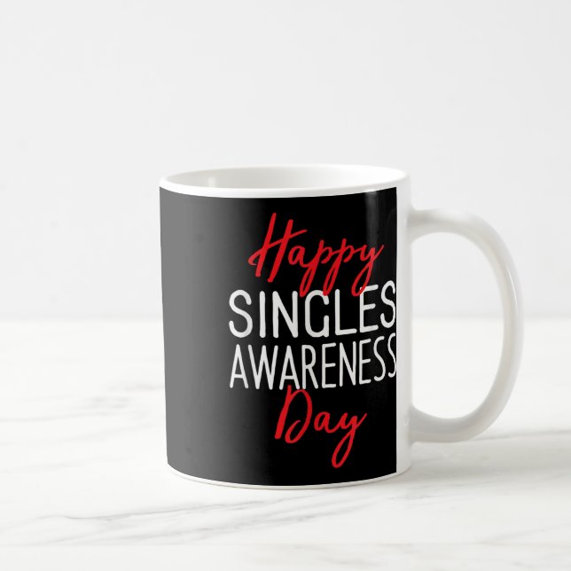 Lycklig-dagen mot valentines day kaffemugg (Höger)
