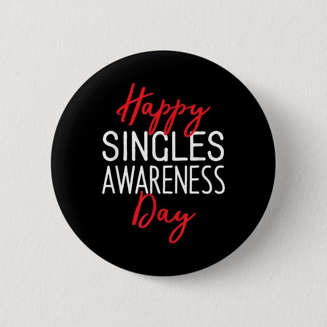 Lycklig-dagen mot valentines day knapp (Framsida)