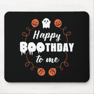 Lycklig-dagen till mig Roligt Halloween-födelsedag Musmatta