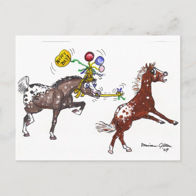 Lycklig-dagen! Vykort (Framsida)