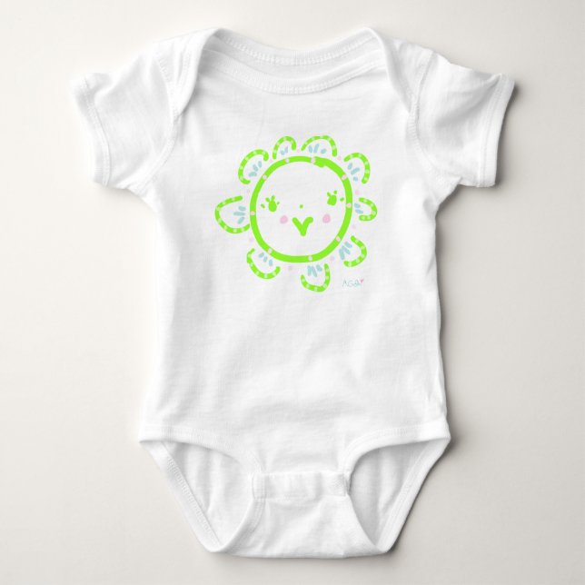 lycklig daisy tee shirt (Framsida)