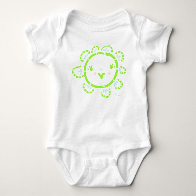 lycklig daisy tee shirt (Framsida)