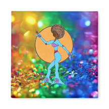 LYCKLIG DANCE - GLITTER-picka på