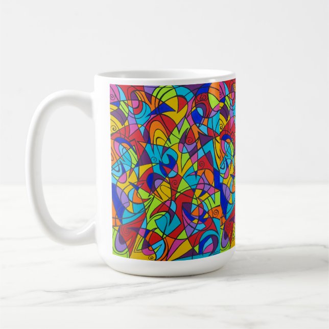 Lycklig Dance Kaffemugg (Vänster)