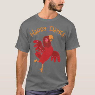 Lycklig Dance parrot dans T Shirt