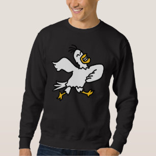 Lycklig Dancing Bird Lång Ärmad Tröja