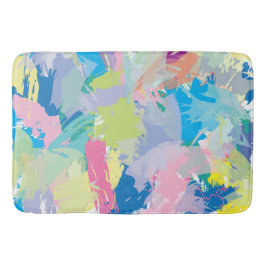 Lycklig Day Abstrakt Art Modern Contemporary Badrumsmatta