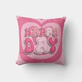 Lycklig Day Heart Cushion Kudde