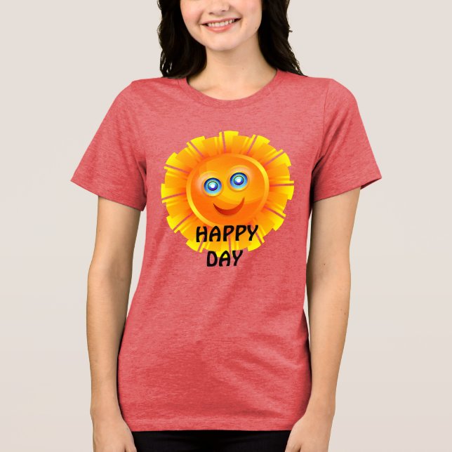 LYCKLIG DAY, SUNSHINE SMILE T SHIRT (Framsida)