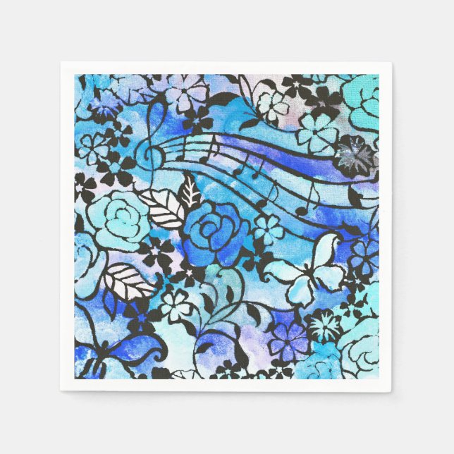 Lycklig Days är här igen Pappersservett (Framsidan)