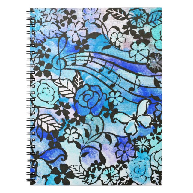 Lycklig Days är här igen Spiral Anteckningsbok (Framsidan)