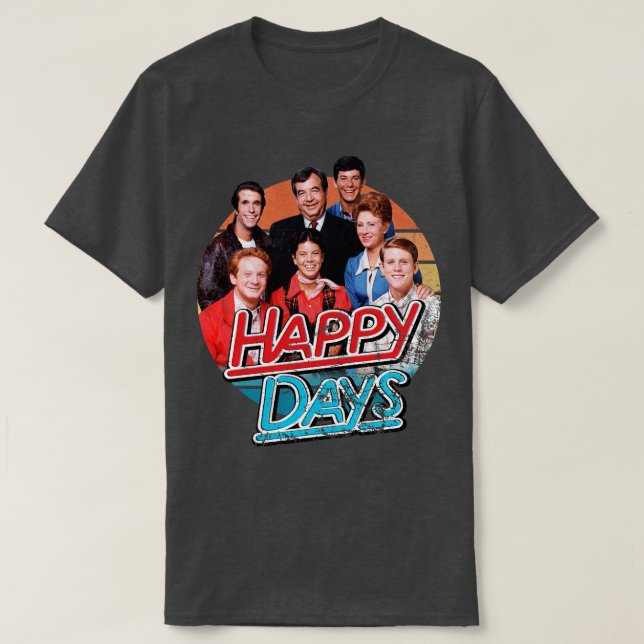 Lycklig Days sitcom 1974 T Shirt (Design framsida)