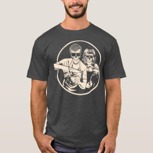 Lycklig Dead Barista par T Shirt