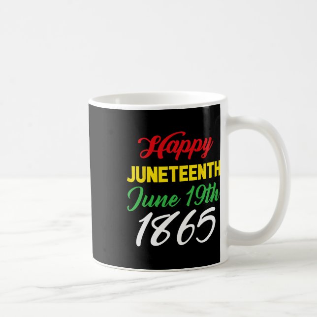 Lycklig den 19 juni 1865 kaffemugg (Höger)