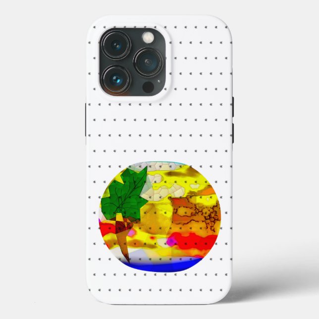 Lycklig design_SHAPES_BLACK_RED_DEEP BLUE_GRÖNT_R (Baksida )