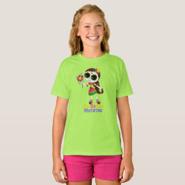Lycklig Dia De Los Muertos Kids T Shirt