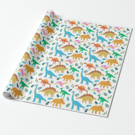 Lycklig Dinosaur for Toddle Girl Boy Presentpapper
