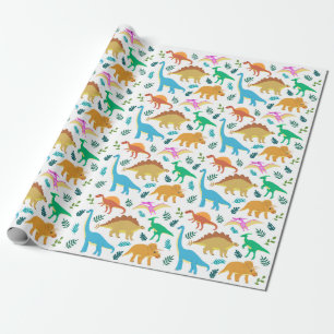 Lycklig Dinosaur for Toddle Girl Boy Presentpapper