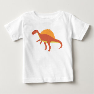 Lycklig Dinosaur för Toddle T Shirt