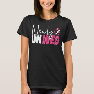 Lycklig Divorce Party New ly Unged T Shirt