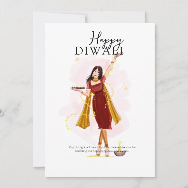 Lycklig diwali (Framsida)