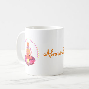 Lycklig Diwali - Deepalavi Lakshmi Goddess 1 Kaffemugg