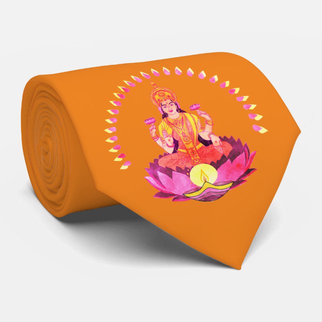 Lycklig Diwali - Deepalavi Lakshmi Goddess 1 Slips (Rullad)