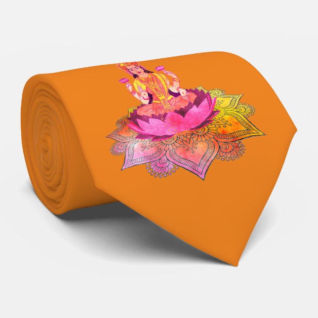 Lycklig Diwali - Deepalavi Lakshmi Goddess 4 Slips (Rullad)