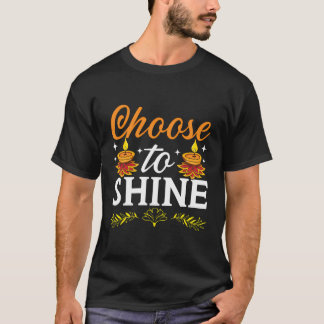 Lycklig Diwali Deepavali Diwali Festival Indian Hi T Shirt