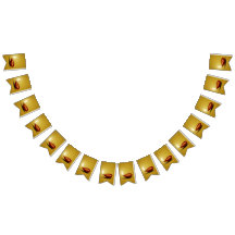 Lycklig Diwali Diya - Bunting Flaggor