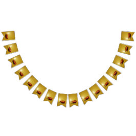 Lycklig Diwali Diya - Bunting Flaggor