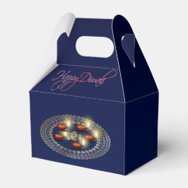 Lycklig Diwali Ganesha Rangoli - Gable för favorit Presentaskar