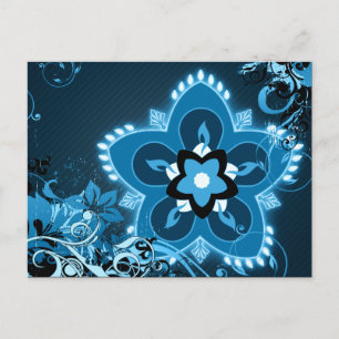 lycklig diwali hi-fi rangoli vykort