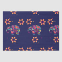LYCKLIG DIWALI INDIA INDIAN ELEPHANT MANDALA