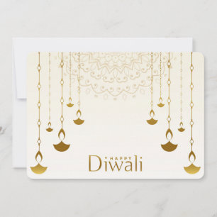 Lycklig Diwali Julkort
