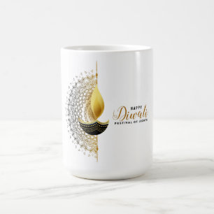 Lycklig Diwali Kaffemugg