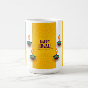 Lycklig Diwali Kaffemugg