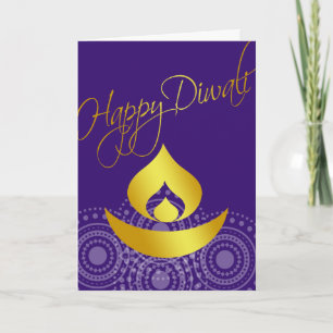 Lycklig Diwali Kort