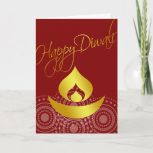Lycklig Diwali Kort