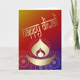 Lycklig Diwali Kort
