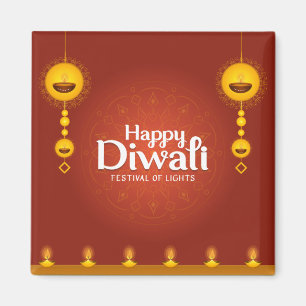 Lycklig Diwali Magnet