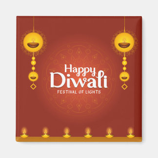 Lycklig Diwali Magnet